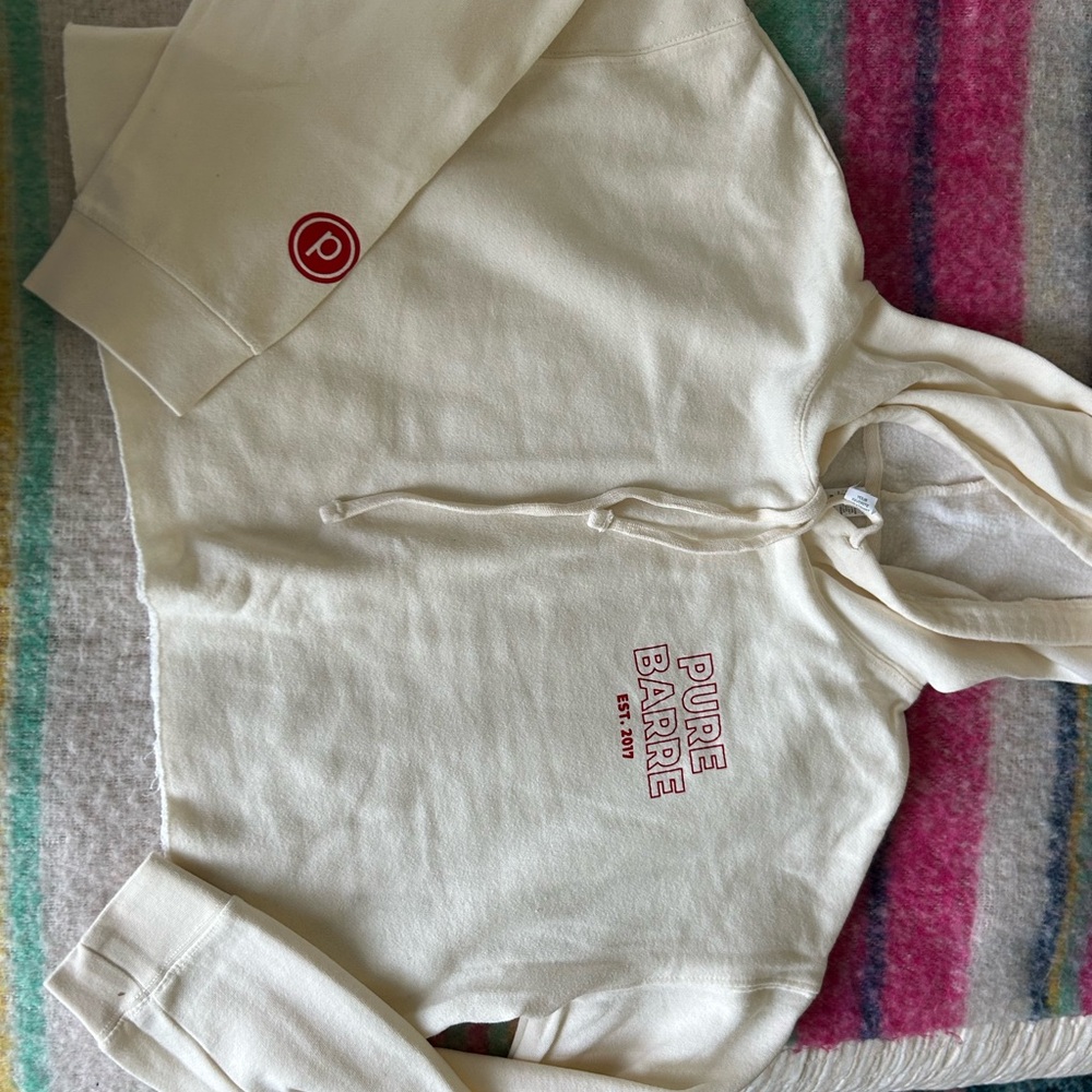 Pure Barre Cropped Hoodie - Picture 2 of 2